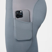 Nike Mens Pro Warm Slim Fit Dri Training Tights Pants Smoke Grey Black 2XL