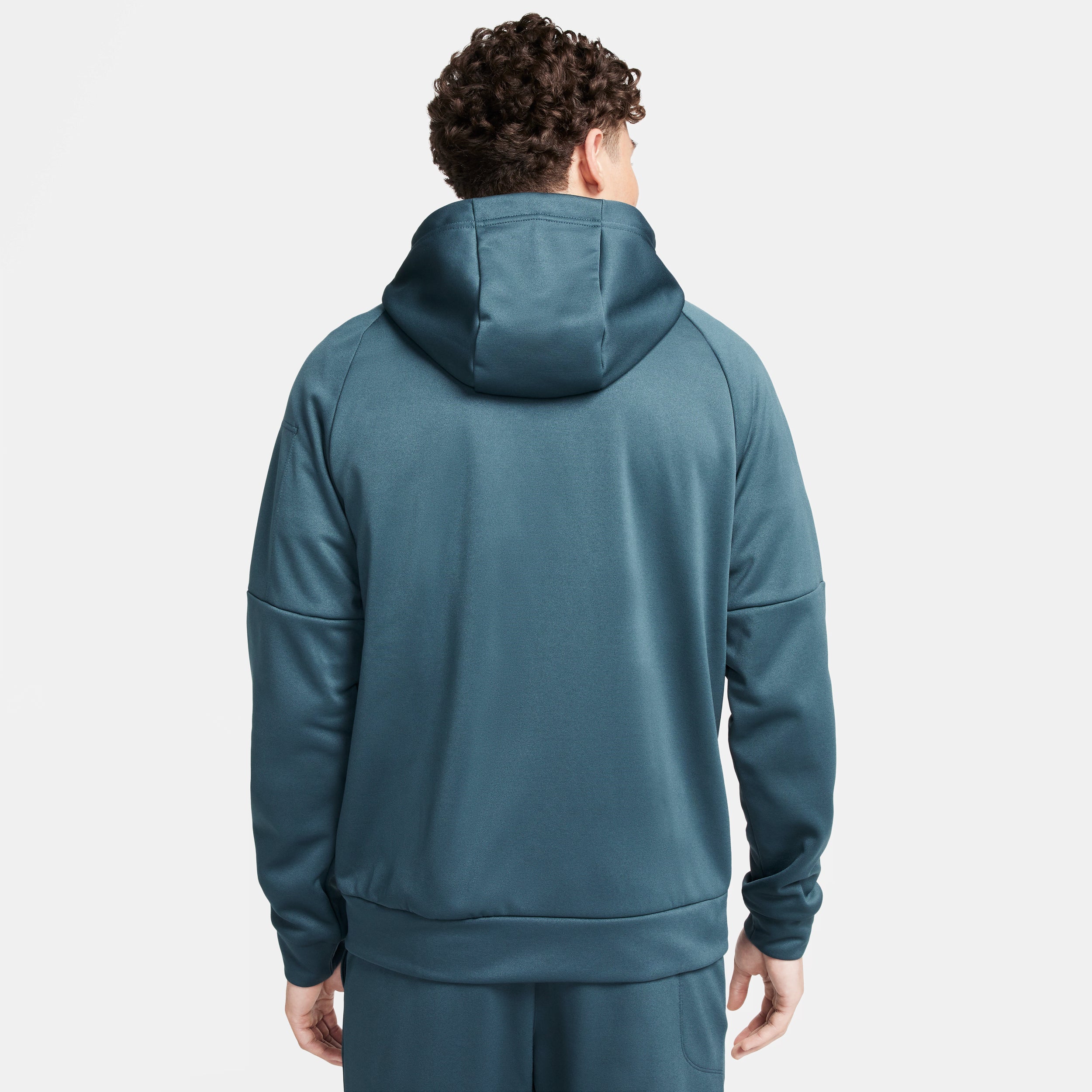 Nike Men's Thermafit Full zip Logo Hoodie  Deep Jungle XL