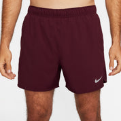 Nike Challenger Mens Dri-Fit Brief Lined 5" Running Shorts Maroon Small