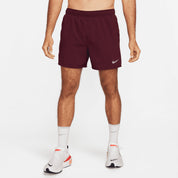 Nike Challenger Men's Dri fit Brief Lined 5" Running Shorts Night Maroon XL