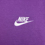 Nike Sportswear Men's Club Fleece Pullover Hoodie Sweatshirt Small Purple