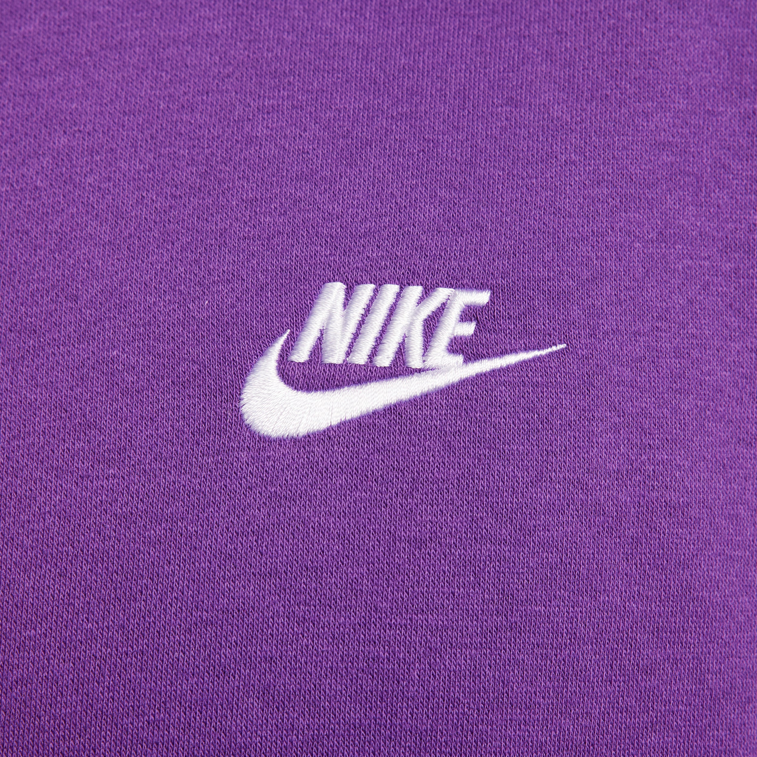 Nike Sportswear Men's Club Fleece Pullover Hoodie Sweatshirt Small Purple
