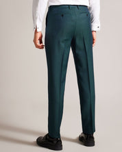 Ted Baker Mens Tonic Weave Slim Fit Suit Dress Pants Teal Blue Size 32