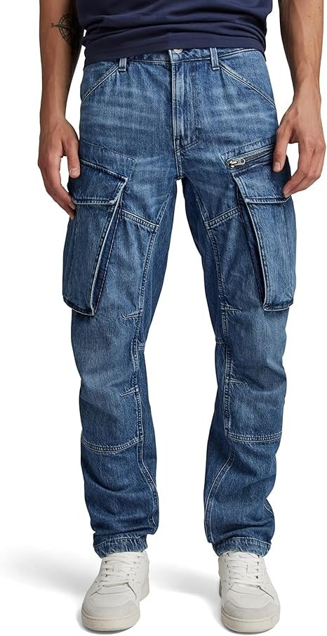 G-star Raw Mens Regular fit Cargo Pants 30 / 32 Blue