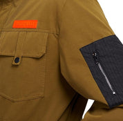 CATERPILLAR Mens Operation Freeze Non-Insulated Jacket Small Olive Green