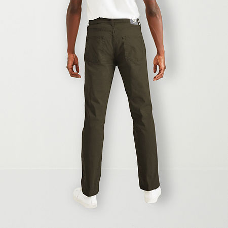 Dockers Men's Performance Straight Fit Tech Pants Fern Brown 34 x 32
