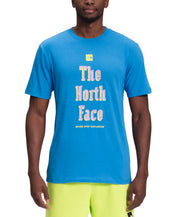 The North Face Men's Proud Short Sleeve T Shirt Blue Medium