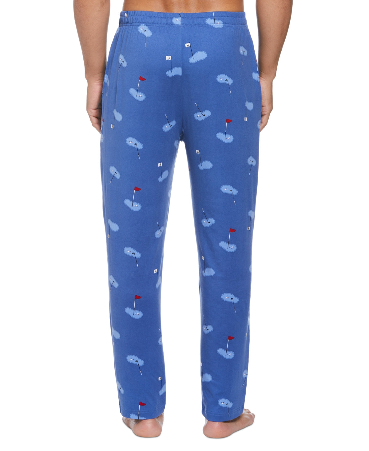 PGA TOUR Mens Golf Pajama Pants Navy Blue Combo XL