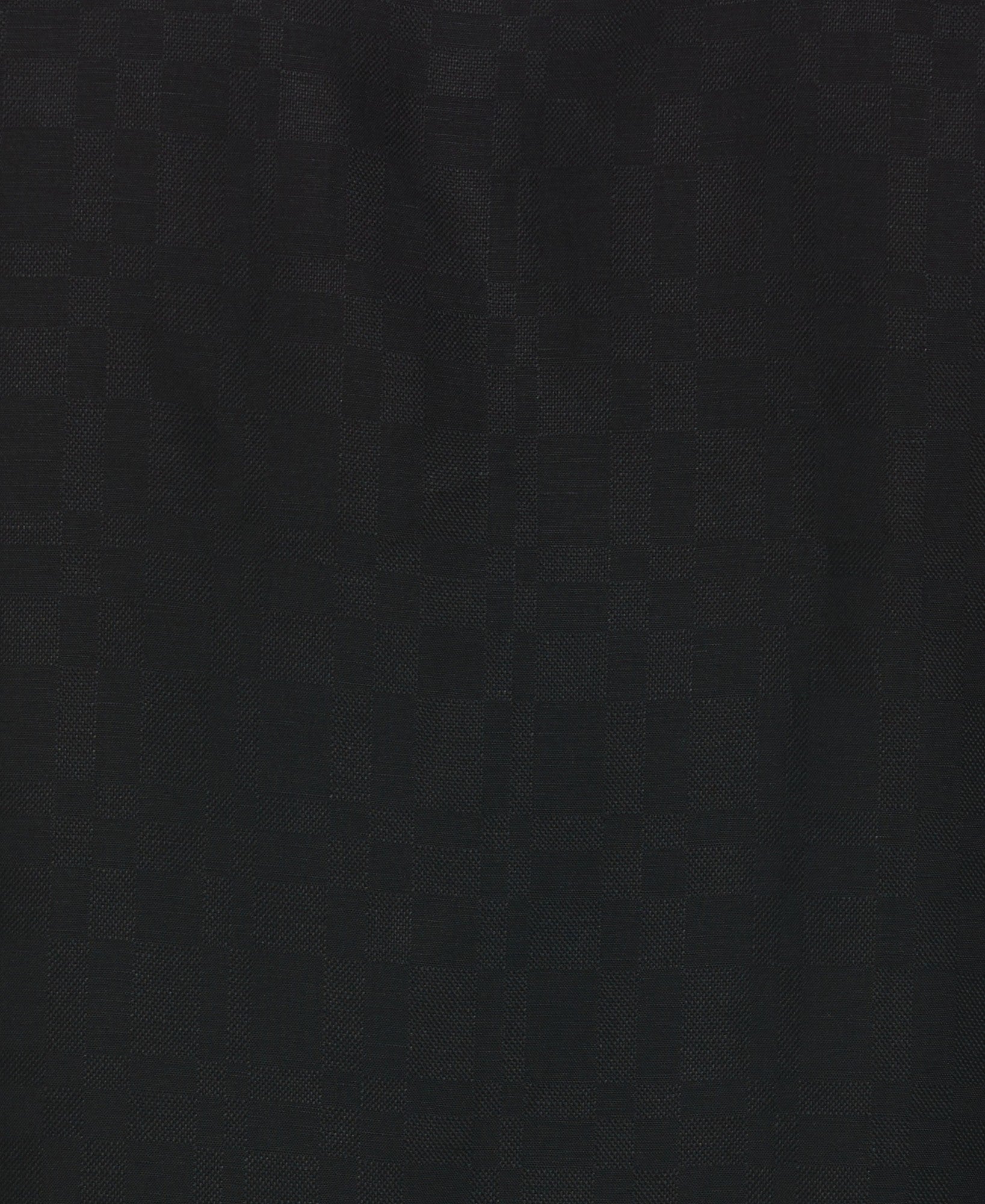 Cubavera Mens Long Sleeve Button Down Shirt Jet Black Medium