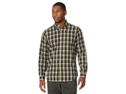 Polo Ralph Lauren Men's Classic Fit Plaid Oxford Shirt Green Yellow Large