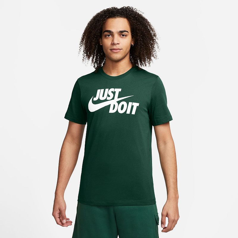 Nike Men Classic fit Short Sleeve T-Shirt Shirt XXL Green Solid
