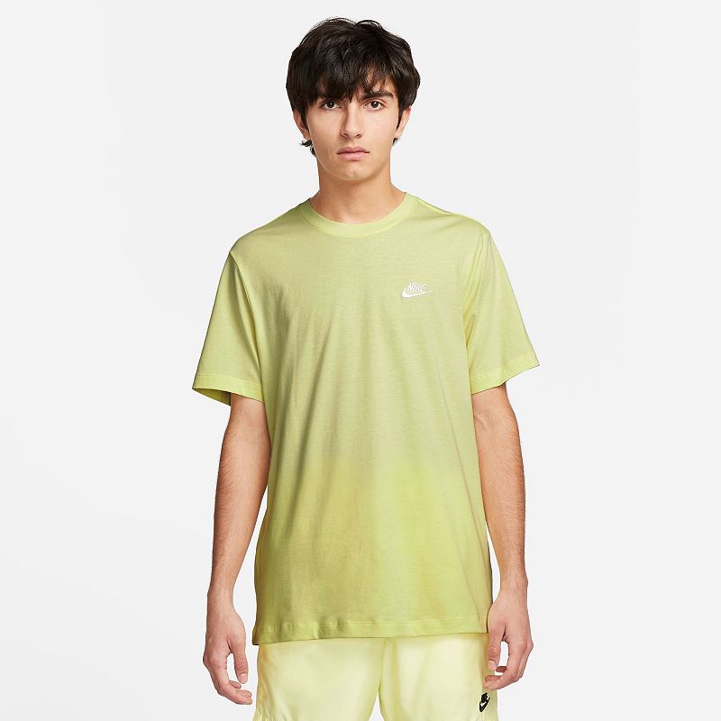 Nike Men Regular fit Short Sleeve T-Shirt Shirt XXL Green Solid