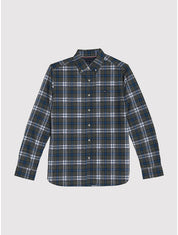 Tommy Hilfiger Mens Regular Fit Plaid Button Down Shirt Green XL