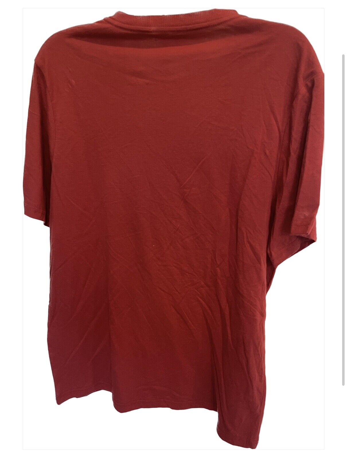 Club Room Mens Chatham Knit Short Sleeve T shirt Red Multiple Large