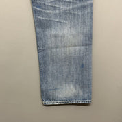 Ralph Lauren Polo Men's Rigid Denim Jeans Surfview Blue 32 x 32