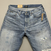 Ralph Lauren Polo Men's Rigid Denim Jeans Surfview Blue 32 x 32