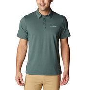 Columbia Mens Thistletown Hills Polo Shirt Green Small