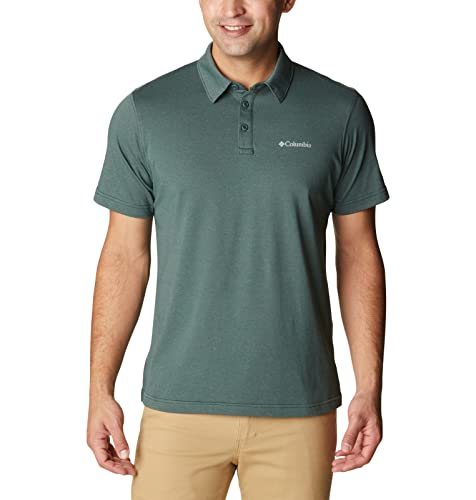 Columbia Mens Thistletown Hills Polo Shirt Green Small