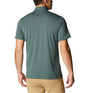 Columbia Mens Thistletown Hills Polo Shirt Green Large
