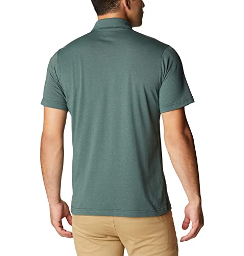 Columbia Mens Thistletown Hills Polo Shirt Green XXL 2XL