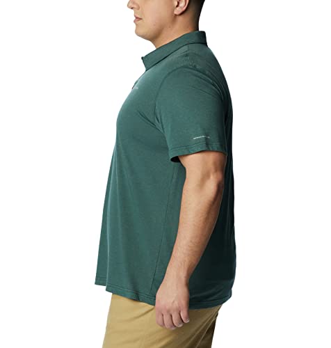 Columbia Mens Thistletown Hills Polo Shirt Green Large