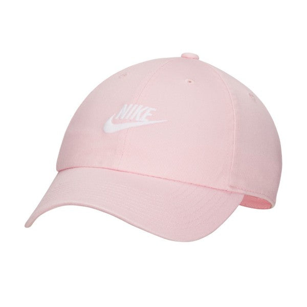 Nike Mens Regular fit Embroidered Logo Baseball Cap Hat Medium Pink