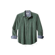 Tommy Bahama Mens Regular fit Long Sleeve Button-Up Shirt XXL Green Solid