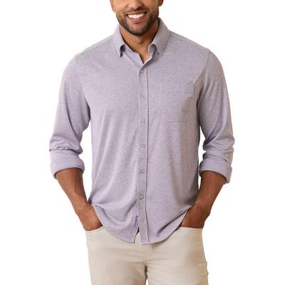 Tommy Bahama Men Regular fit Long Sleeve Button-Up Shirt XXL Purple