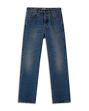BLK DNM Men's Straight Leg Jeans Dark Vintage Blue 30 x 32