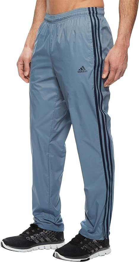 Adidas Men's Essential 3 Stripe Woven Pants  Blue Xxl