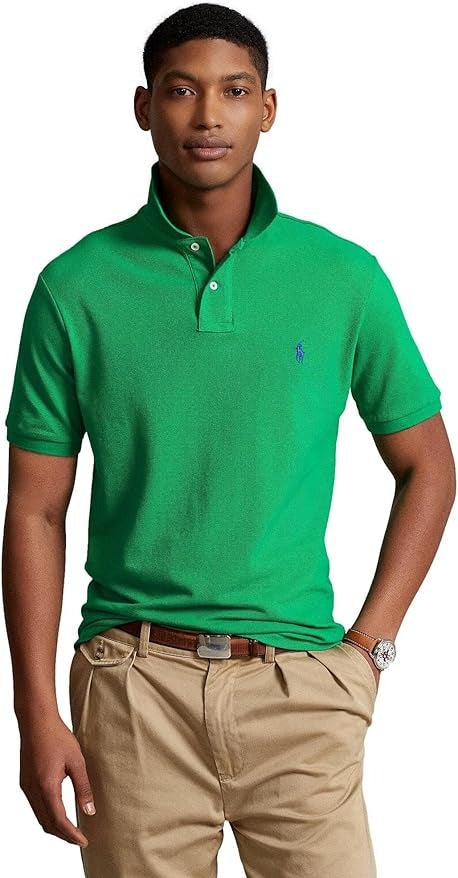 Polo Ralph Lauren Men's Classic Fit Mesh Polo Shirt XL Green