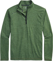 Vineyard Vines Mens Sankaty Quarter Zip Pullover Sweater Green  XL