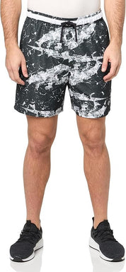 Reebok Mens Regular fit Athletic Basketball Shorts XXL Black White