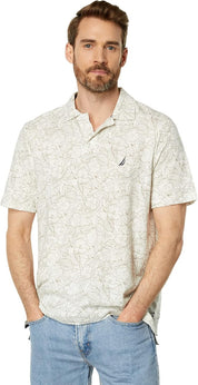 Nautica Nautica Mens Sustainably Crafted Polo Shirt Sail White 2XL