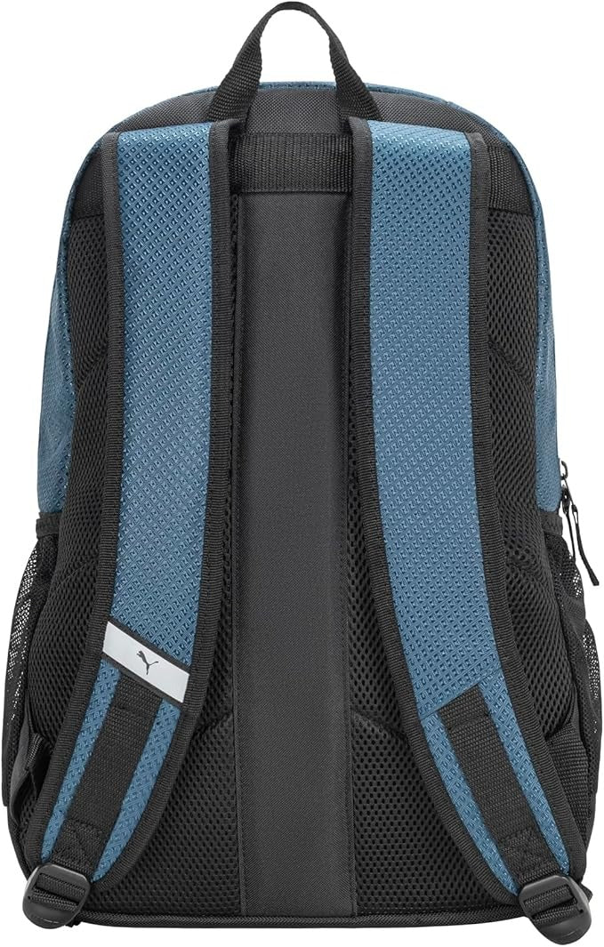 Puma Men's Contender Backpack 3.0 Laptop Bag Bookbag Blue / Brown
