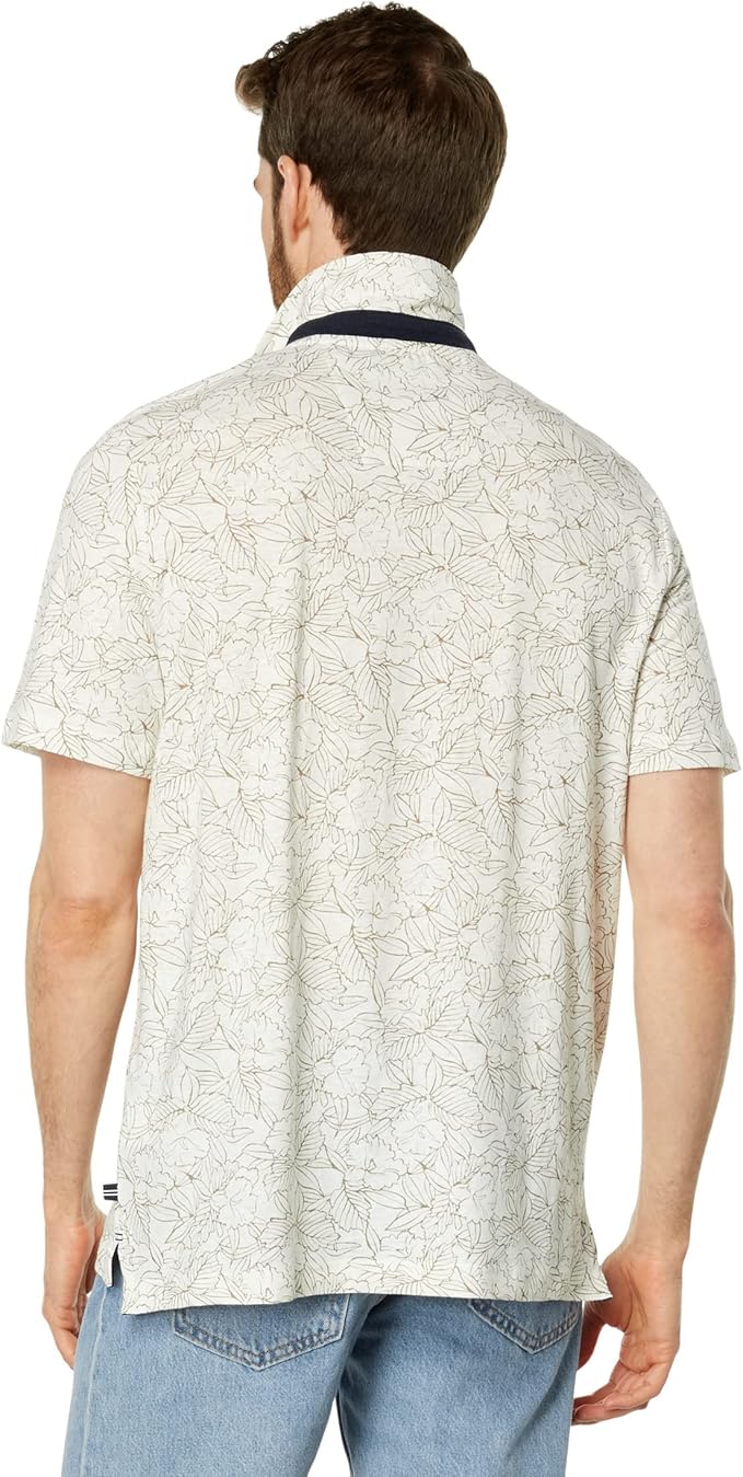 Nautica Nautica Mens Sustainably Crafted Polo Shirt Sail White 2XL