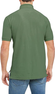 Tommy Hilfiger Custom-Fit Ivy Polo Shirt Medium Thyme Green