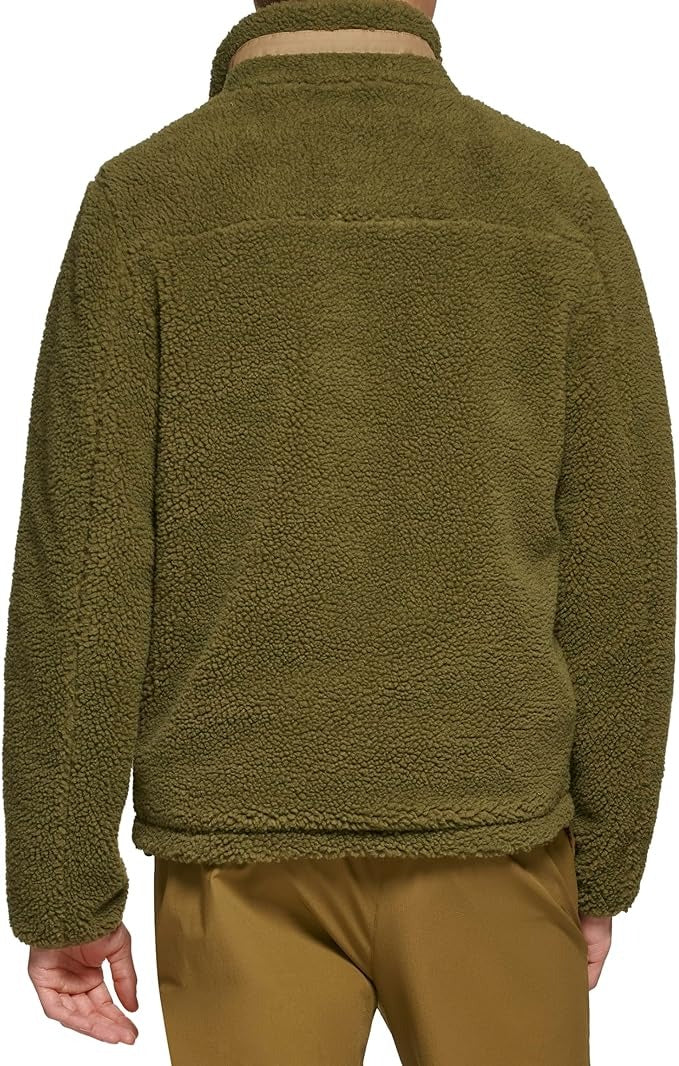 BASS OUTDOOR Mens Highline Trail Full-Zip up Jacket Forrest Night Small