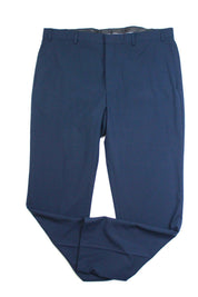 Marc New York Mens Modern fit 2 Piece Suit 46 R / 37 Waist Navy Blue Stretch