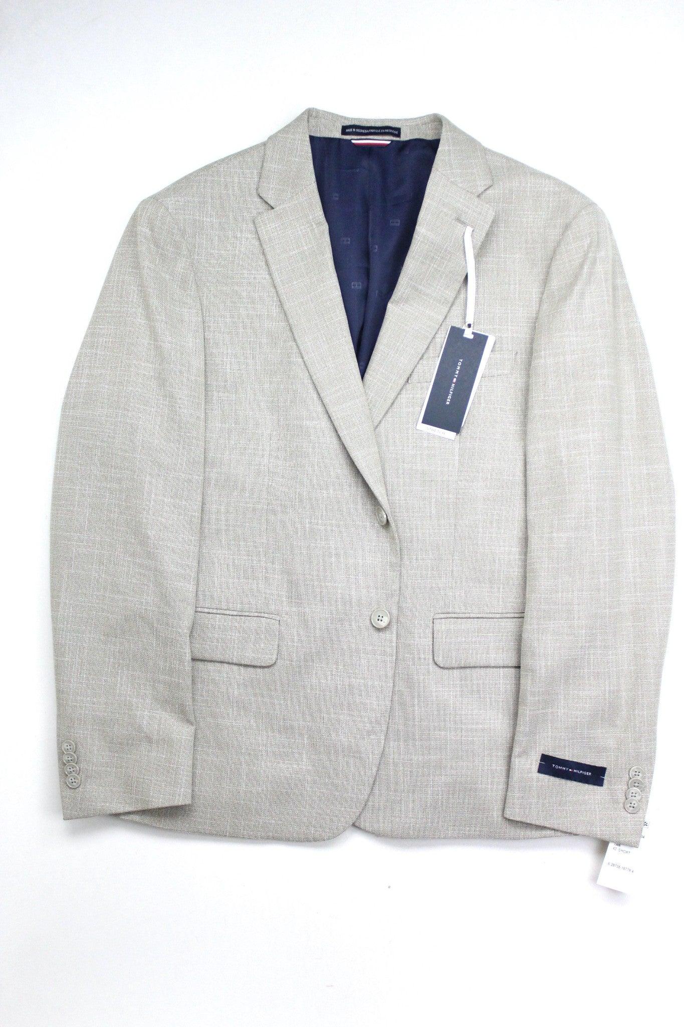 Tommy Hilfiger Men's Tan Regular Weave Sport Coat 38R
