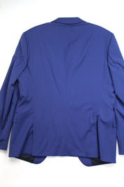 Hugo Boss Mens Slim fit 2 Piece Suit 44 L / 38 Waist Blue Solid