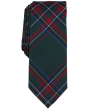 Bar III Men's Farrin Plaid Tie Green Necktie