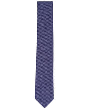 Alfani Mens Tie Morrill Mini Geo Necktie Plum Purple