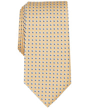 Club Room Mens Necktie  Thorton Yellow Dot Pattern Tie