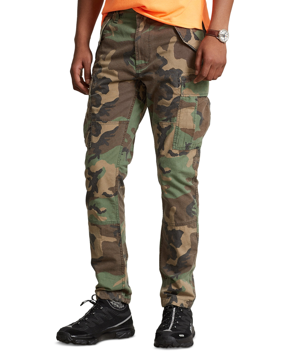 Polo Ralph Lauren Mens Slim fit Cargo Pants 34 / 30 Green Camouflage