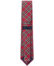 Tommy Hilfiger Mens Royal Stuart Tartan Neck Tie Red