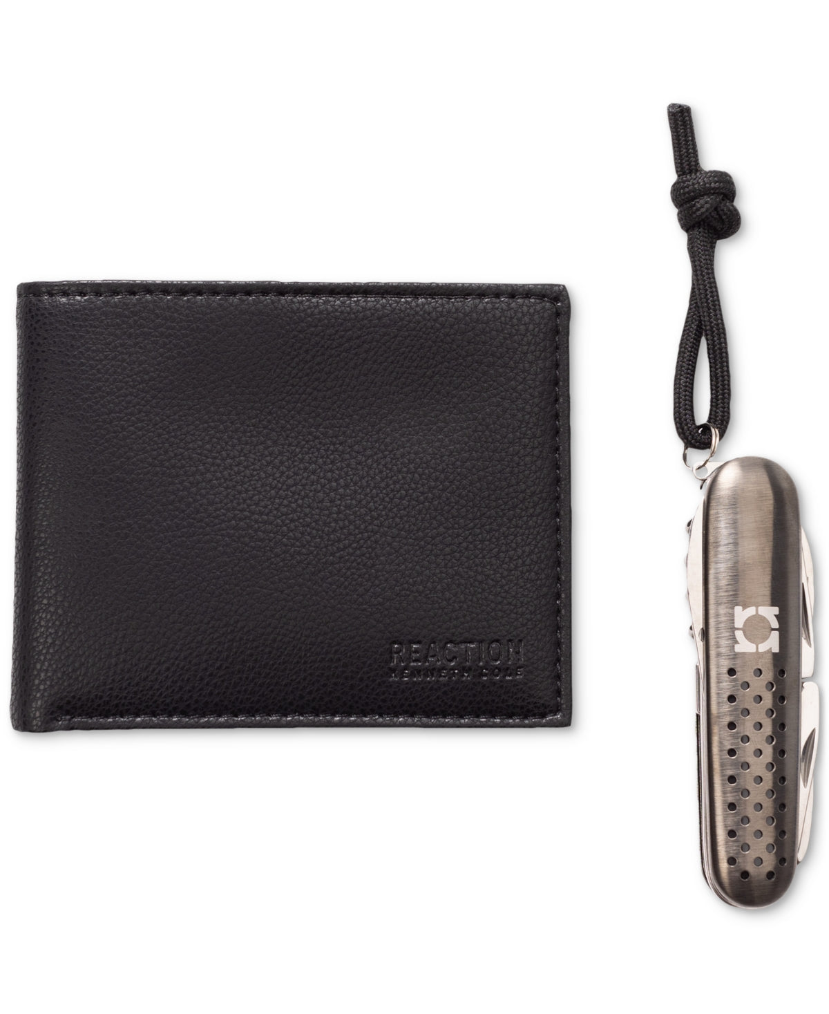 Kenneth Cole Reaction Mens Wallet Multi Tool Black
