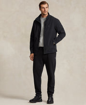 Polo Ralph Lauren Mens Big Tall Water-Repellent Softshell Jacket 2XLT 2LT Black