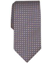 Club Room Men's Seigal Medallion Tie Taupe Biege Necktie