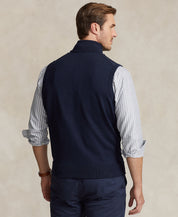 Polo Ralph Lauren Big & Tall  Hybrid Sweater Vest Jacket 3XB Navy Blue